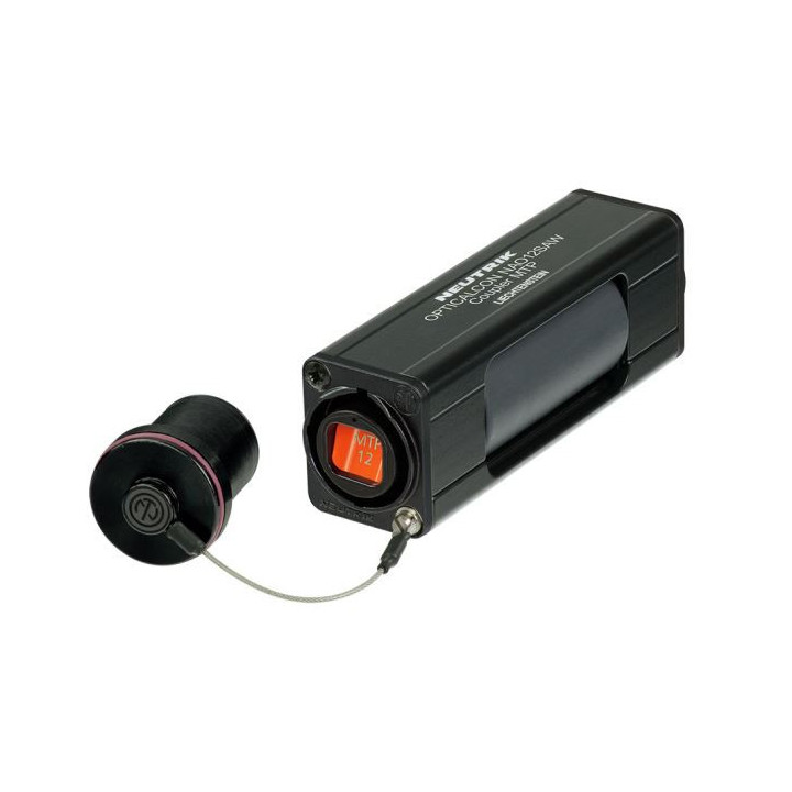 Contrik NAO12MW-A - Black Weatherproof opticalCON MTP coupler