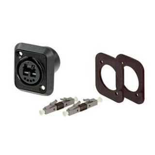 Contrik NAO2M-SFP-LC - Gray Multimode PC opticalCON Transceiver Adapter