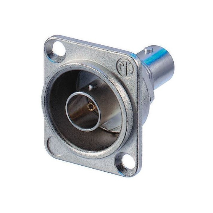 Contrik NBB75DFG - Grounded BNC chassis connector