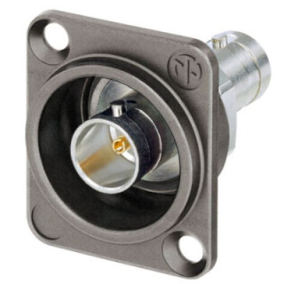 Contrik NBB75DFGX - Grounded UHD BNC chassis connector