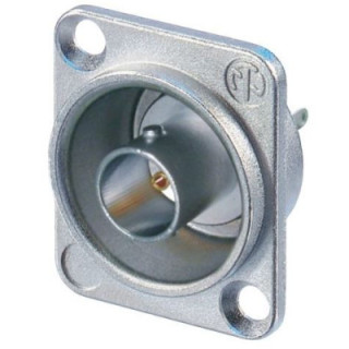 Contrik NBB75DSI - Isolated BNC chassis connector, solder version