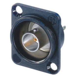 Contrik NBB75DSIB - Isolated BNC chassis connector, solder version