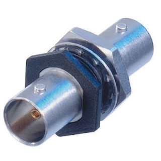 Contrik NBB75FI - Isolated BNC cable jack for panel mount, feedthrough