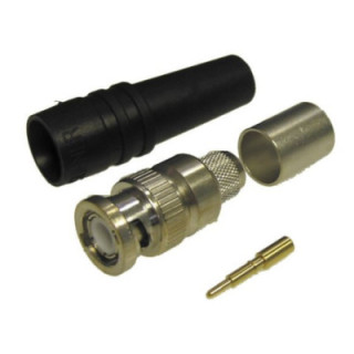 Contrik NBNC-RG213 - BNC cable connector 50 Ohm, RG213