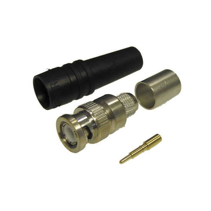 Contrik NBNC-RG213 - BNC cable connector 50 Ohm, RG213
