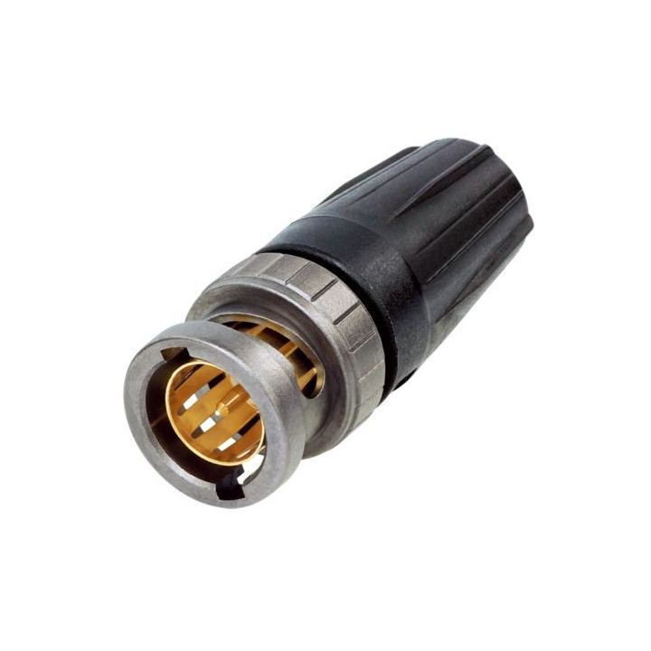 Contrik NBNC75BLP7X - rearTWIST UHD BNC connectors