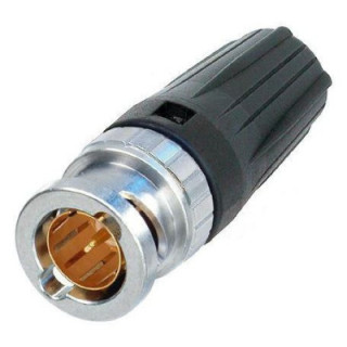 Contrik NBTC75BLI4 - rearTWIST HD Tiny BNC cable connector