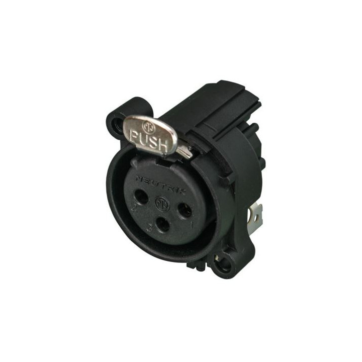 Contrik NC3FAAH1 - 3 pole female XLR receptacle