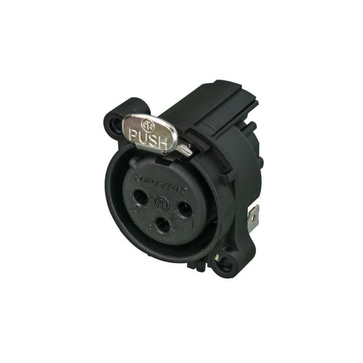 Contrik NC3FAAH2 - 3 pole female XLR receptacle