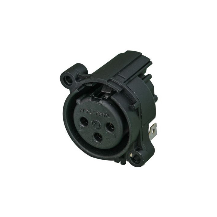 Contrik NC3FAAH2-0 - 3 pole female XLR receptacle