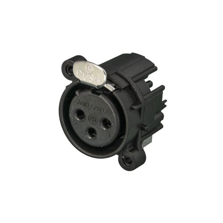 Contrik NC3FAHL1 - 3 pole female XLR receptacle