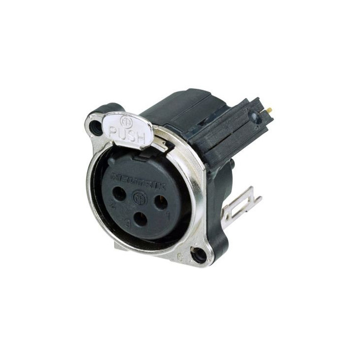 Contrik NC3FBV2-SW - 3 pole female XLR receptacle