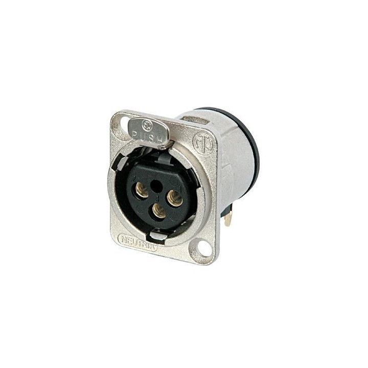 Contrik NC3FD-H - 3 pole female receptacle