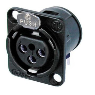 Contrik NC3FD-H-BAG - 3 pole female receptacle