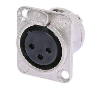 Contrik NC3FD-L-1 - 3 pole female receptacle