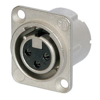 Contrik NC3FD-LX-0 - 3 pole female receptacle