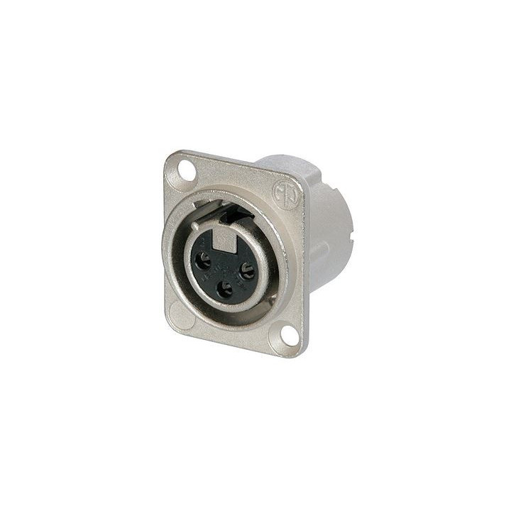 Contrik NC3FD-LX-0 - 3 pole female receptacle