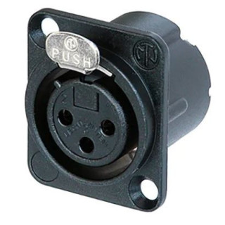 Contrik NC3FD-LX-BAG-0 - 3 pole female receptacle