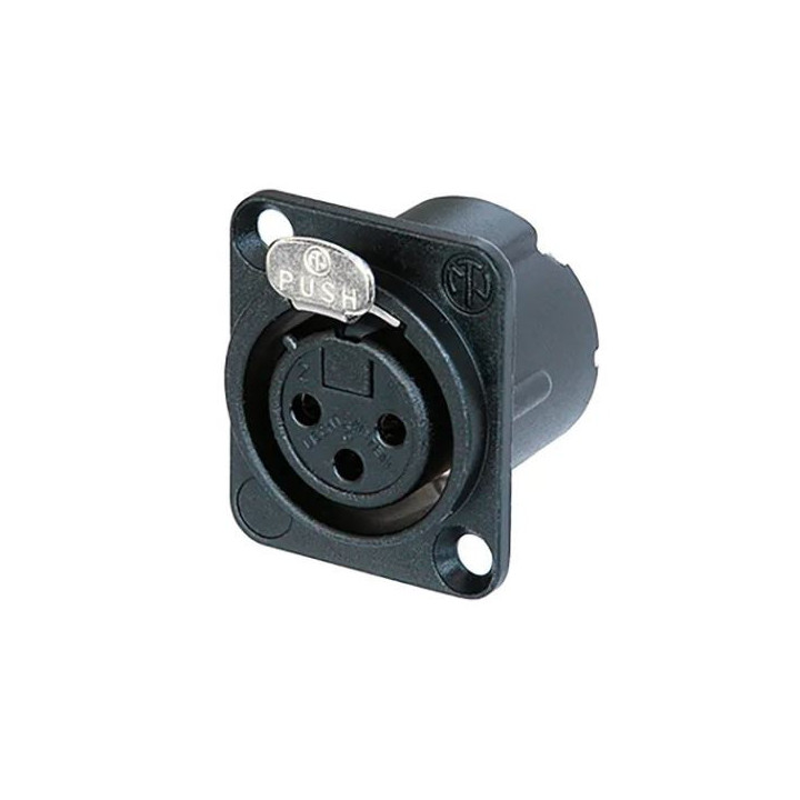 Contrik NC3FD-LX-BAG-0 - 3 pole female receptacle