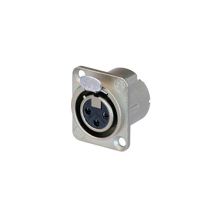 Contrik NC3FD-LX-HA - 3 pole female receptacle