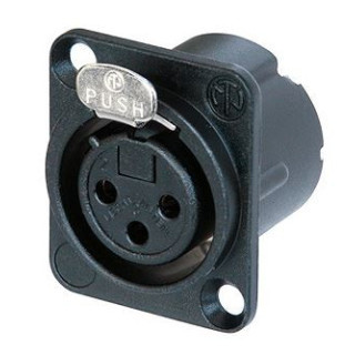 Contrik NC3FD-LX-HA-BAG - 3 pole female receptacle