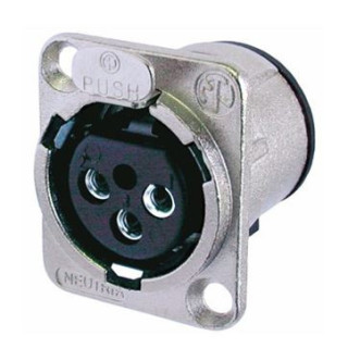 Contrik NC3FD-V - 3 pole female receptacle