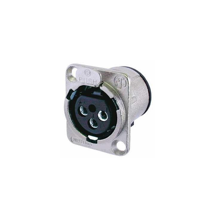 Contrik NC3FD-V - 3 pole female receptacle