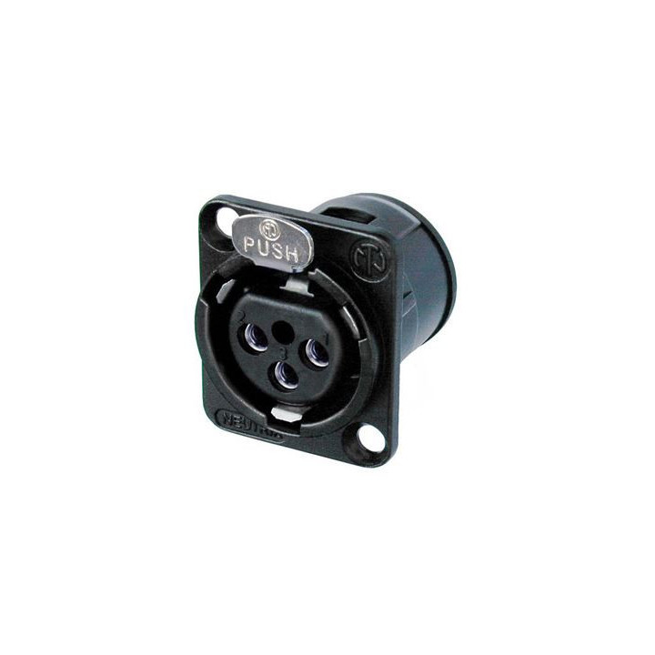 Contrik NC3FD-V-BAG - 3 pole female receptacle