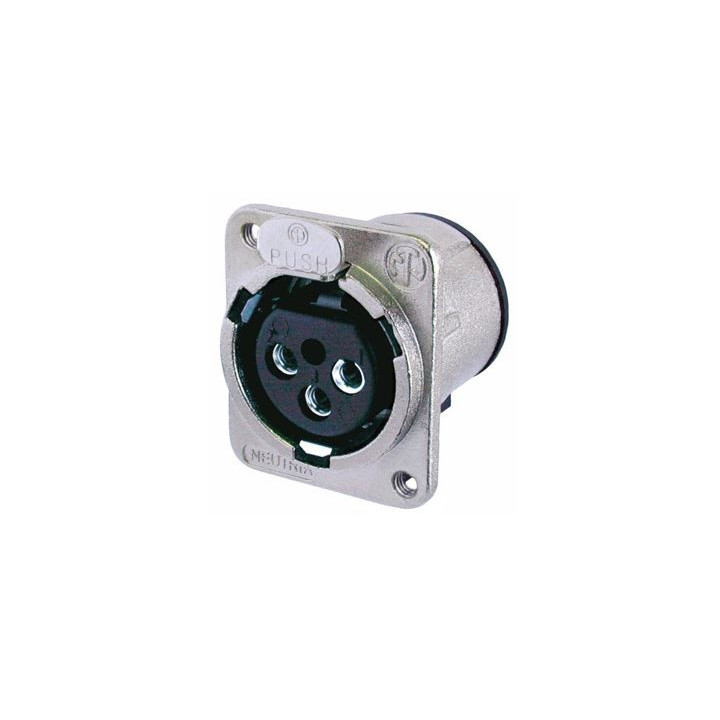 Contrik NC3FDM3-V - 3 pole female receptacle
