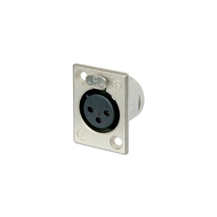 Contrik NC3FP-1 - 3 pole female receptacle