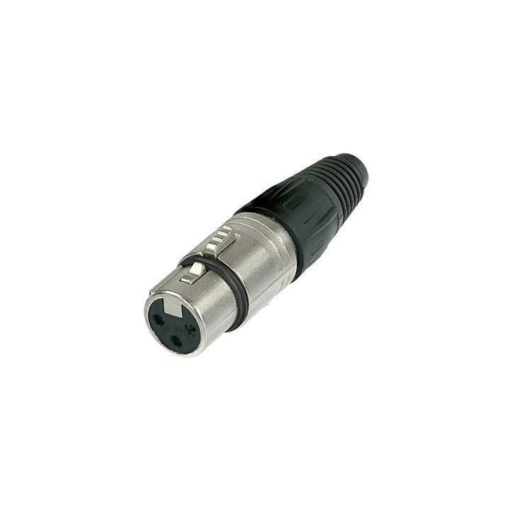 Contrik NC3FX - 3 pole female cable connector