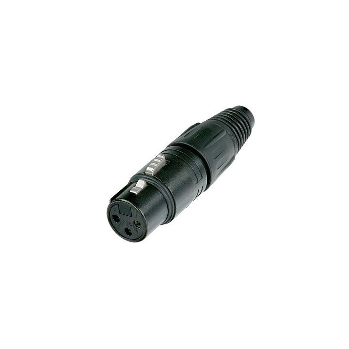 Contrik NC3FX-BAG - 3 pole female cable connector