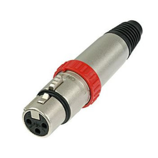 Contrik NC3FXS - 3 pole female cable connector