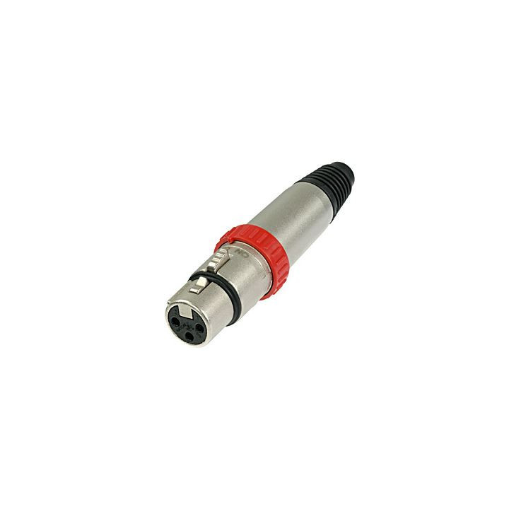 Contrik NC3FXS - 3 pole female cable connector