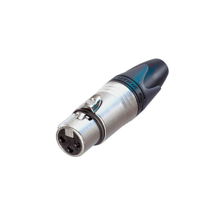 Contrik NC3FXX-HA - 3 pole female cable connector