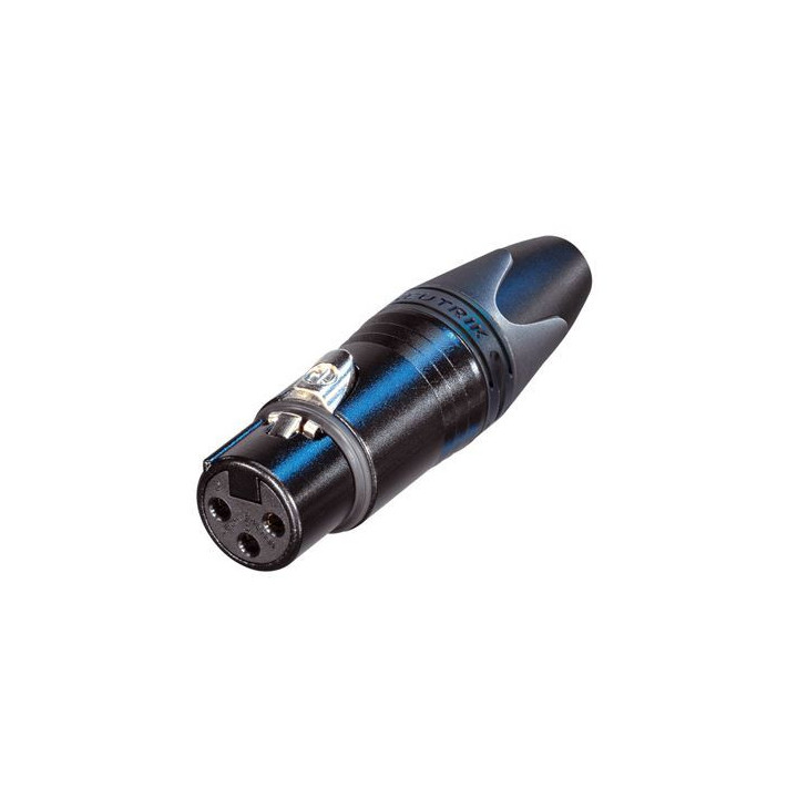 Contrik NC3FXX-HA-BAG - 3 pole female cable connector