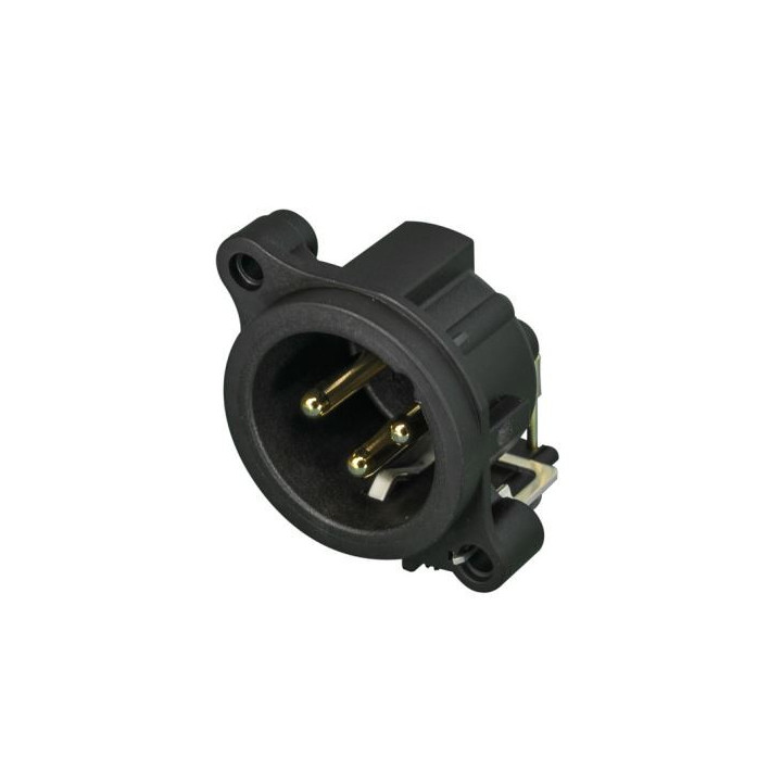 Contrik NC3MAH - 3 pole male XLR receptacle
