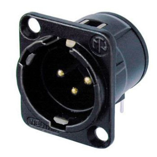 Contrik NC3MD-H-B - 3 pole male receptacle