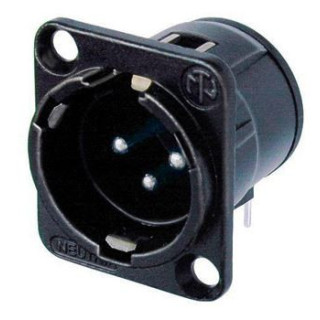 Contrik NC3MD-H-BAG - 3 pole male receptacle