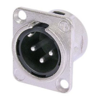 Contrik NC3MD-L-1 - 3 pole male receptacle