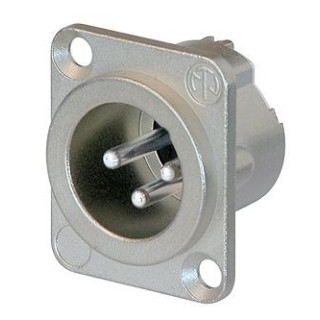 Contrik NC3MD-LX - 3 pole male receptacle