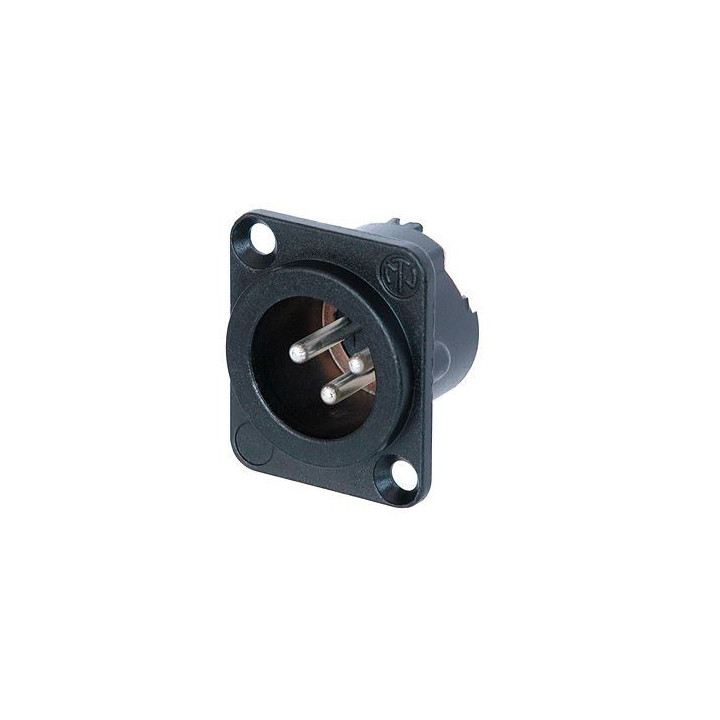 Contrik NC3MD-LX-BAG - 3 pole male receptacle