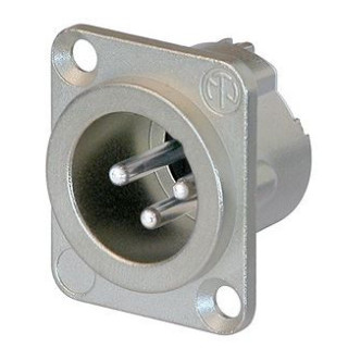 Contrik NC3MD-LX-HA - 3 pole male receptacle