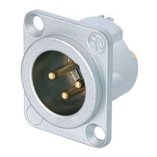 Contrik NC3MD-LX-HE - 3 pole male receptacle