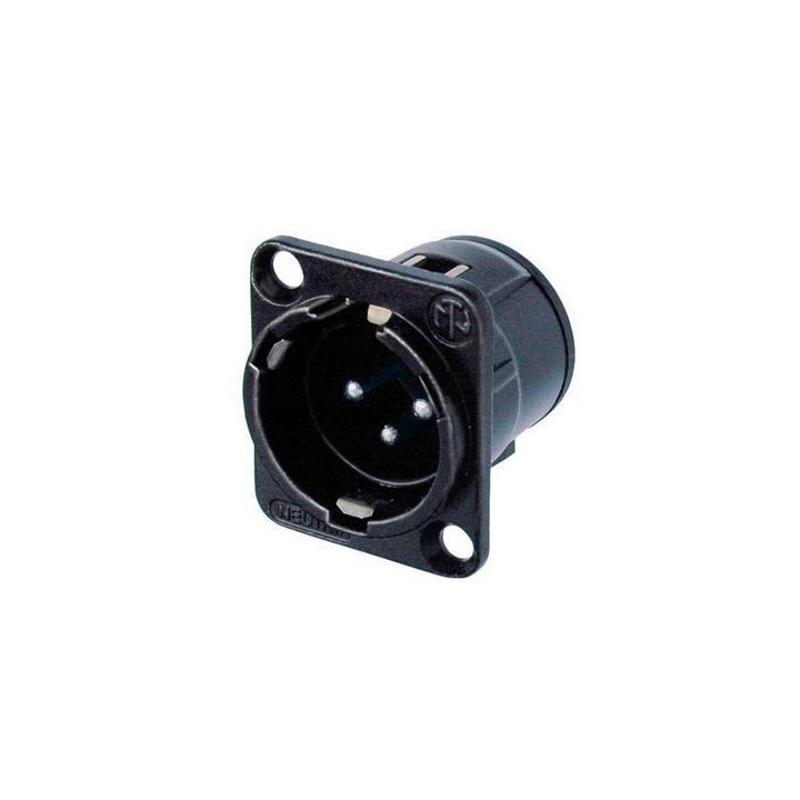 Contrik NC3MD-V-B - 3 pole male receptacle