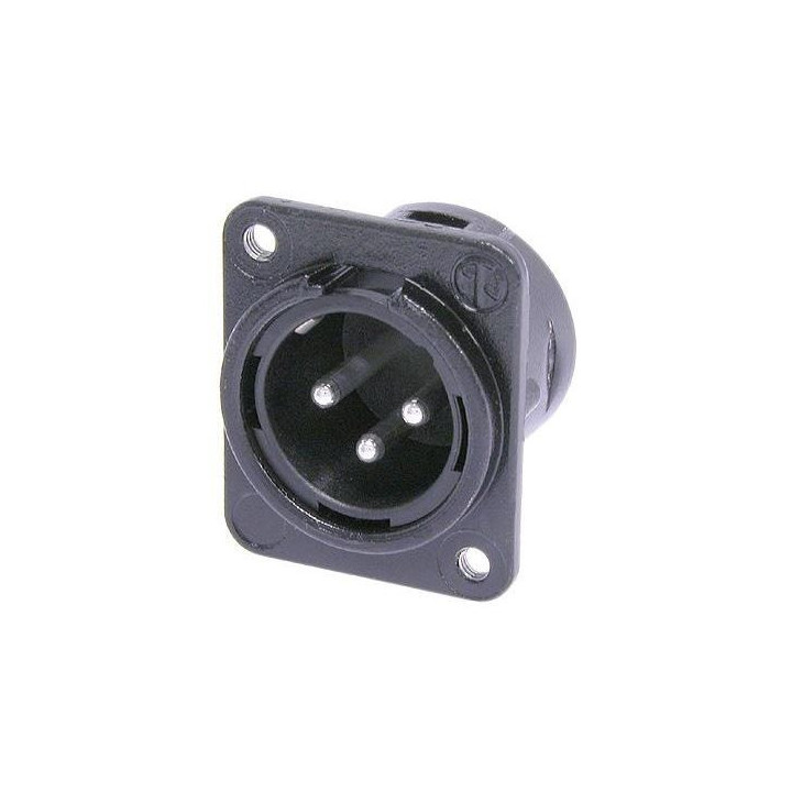 Contrik NC3MDM3LBAG-1 - 3 pole male receptacle
