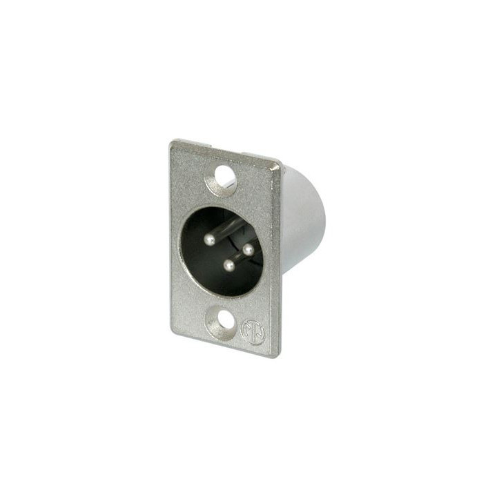 Contrik NC3MP - 3 pole male receptacle