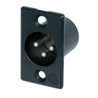 Contrik NC3MP-BAG - 3 pole male receptacle