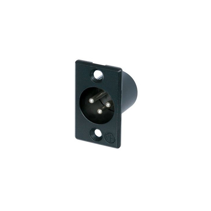Contrik NC3MP-BAG - 3 pole male receptacle