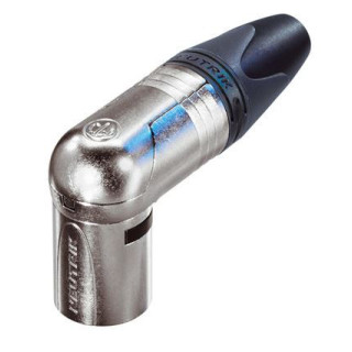 Contrik NC3MRX - 3 pole right angle male cable connector